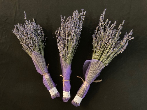 Lavender Products - Dried Lavender Bouquets.